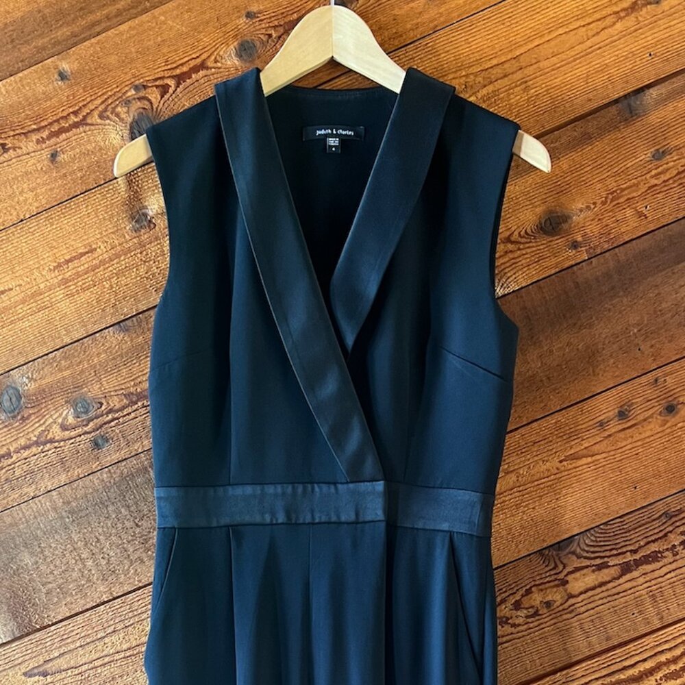 Judith and Charles Tuxedo style Jumpsuit